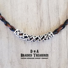 Load image into Gallery viewer, Filigree Horsehair Necklace