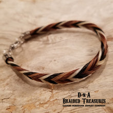 Load image into Gallery viewer, Fishtail Horsehair Bracelet