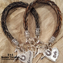 Load image into Gallery viewer, Pewter Name Charms