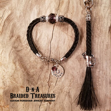 Load image into Gallery viewer, Stick Horsehair Keychain