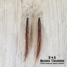 Load image into Gallery viewer, Long Tassel Horsehair Earrings