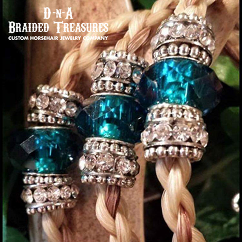 Bling Horsehair Bracelet