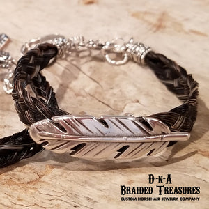 Slide Horsehair Bracelet