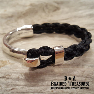 Half Cuff Horsehair Bracelet