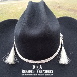 Custom 2 Cord Horsehair Hat Bands (USA Made) - Watson's Hat Shop