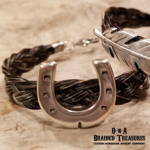 Slide Horsehair Bracelet