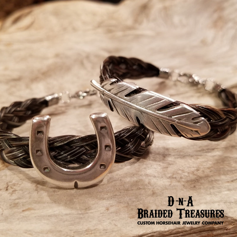 Slide Horsehair Bracelet