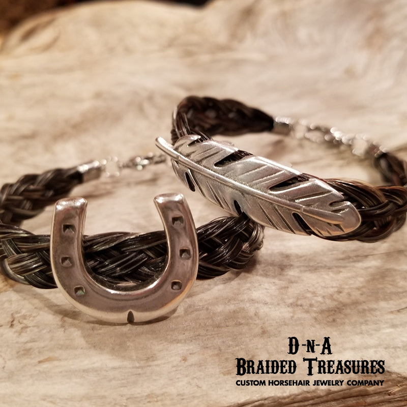 Black Dragon Custom Horsehair Bracelets and Keepsakes | Horse hair bracelet,  Horse hair jewelry, Dragon bracelet