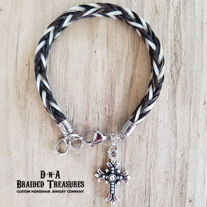 Square Braid Horsehair Bracelet