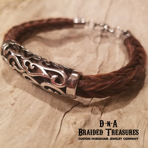 Filigree Horsehair Bracelet