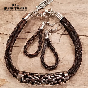 Filigree Horsehair Bracelet