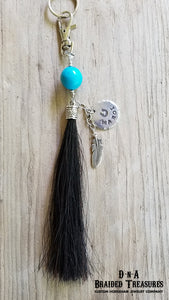 Beaverhead Treasures Tassel Keychain